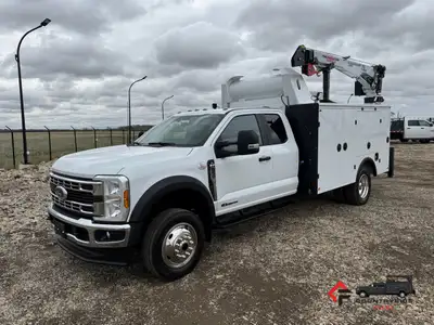 Countryside Fleet NEW - 2026 Ford F550 Extended Cab 4x4 Service Truck + 6.7L PowerStroke Diesel + 4x...
