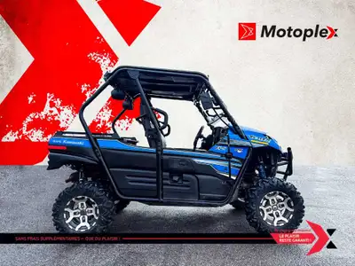 2018 KAWASAKI TERYX 800 KRF800 TERYX 800 KRF800 GARANTIE PROLONGÉE jusqu'à 4 ans disponible et plan...