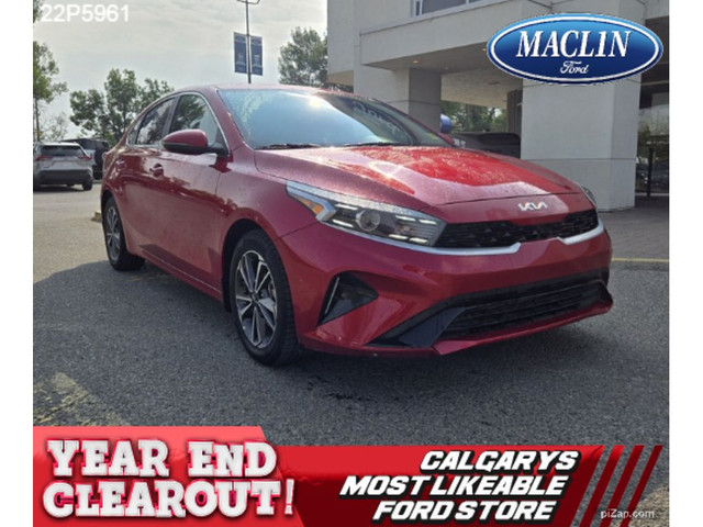 2022 Kia Forte EX+ | HTD STS | BLIND SPOT | REV CAM in Cars & Trucks in Calgary