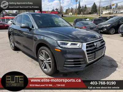 STUNNING 2018 AUDI Q5 TECHNIK S-LINE FULLY LOADED WITH HEATED LEATHER SEATS, LEATED STEERING WHEEL,...
