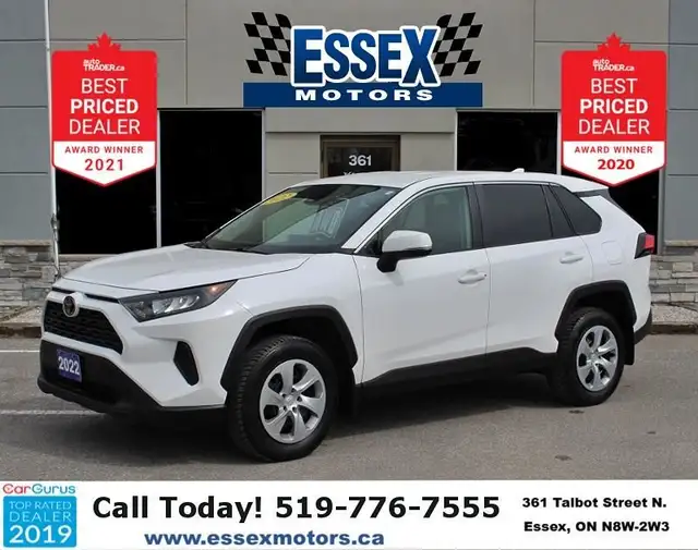 2022 Toyota RAV4 LE*AWD*Heated Seats*Bluetooth*Rear Cam