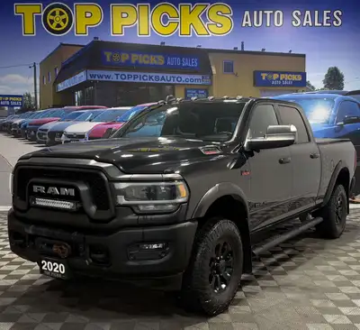 Power Wagon, Crew Cab, 4x4, 6.4 Liter Hemi V8, Premium Leather Interior, Power Drivers Seat, Heated...