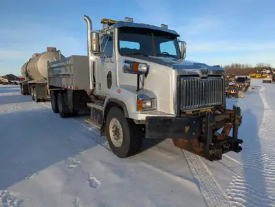 County Truck! 2017 Western Star 4700 Tandem Hookups for Snow Plow, spreader, sand, and dump truck. K...