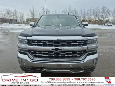 DRIVE N GO AUTO SALES 2018 Chevrolet Silverado 1500 LTZ Crew Cab 4x4, 5.3L, V8, Clean Carfax, Remote...
