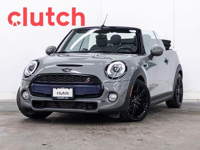 2018 MINI Convertible Cooper S w/Bluetooth, USB, A/C in Cars & Trucks in Ottawa