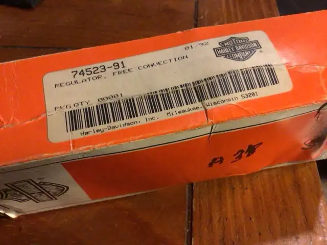 NOS 1991 Harley-Davidson Sportster XL883 XL1200 Regulator in Motorcycle Parts & Accessories in City of Montréal - Image 3