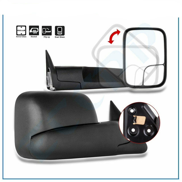 Power Heated Towing Mirrors For 98-01 Dodge RAM 1500/98-02 2500 in Auto Body Parts in Markham / York Region - Image 2