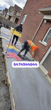 Concrete, Driveway, Patio, Concrete finisher ☎️ 6474944644 City of Toronto Toronto (GTA) Preview