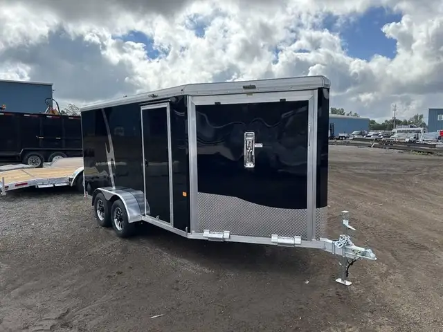 Aluminum Enclosed Snowmobile Trailers at Miska Trailers in Cargo & Utility Trailers in London - Image 12