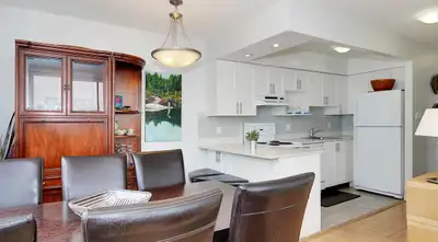 Positioned on the vibrant Davie Street, English Bay Tower offers stunning water views for residents...