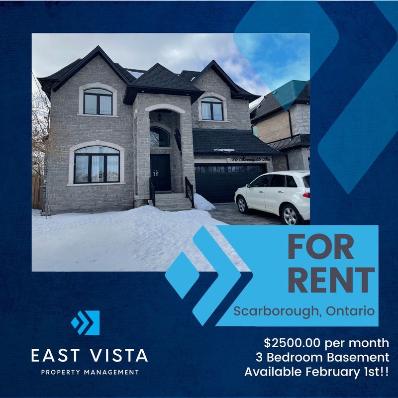 UTILITIES INCLUDED! 3BDRM BSMT APARTMENT FOR RENT IN SCARBOROUG Long