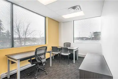 Productive workspace for three that comes with everything taken care of. Make a home for your busine...