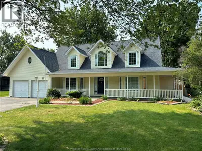 1.75 storey cape cod home, approximately 3500 sq ft, is set on a gorgeous landscaped 75x190 ft lot....