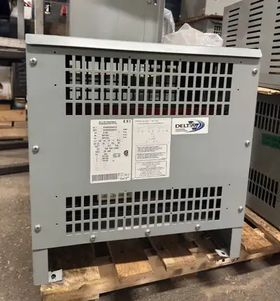 SOLD E.V.I 15kVA 3-Phase Transformer 600Y/346V–240Y/139V (Cat. No. 6XXCA) Price: $900