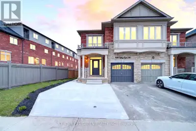 Beautifully upgraded executive corner-lot semi detached house located in one of Oakville's most desi...