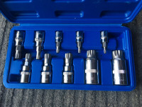 Ensemble Kit de 10pcs socket Triple Square 12 pans NEUF!