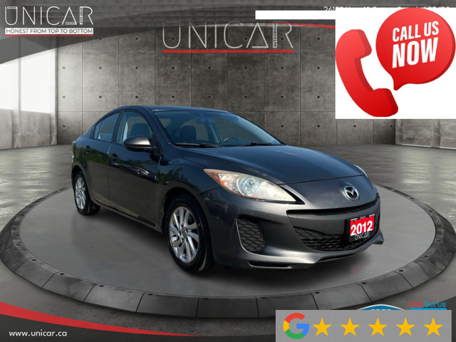 2012 Mazda MAZDA3 No Accidents 1-Owner GS-SKY Bluetooth A/C Crui in Cars & Trucks in Markham / York Region