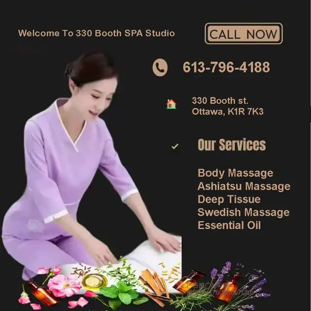 330 Booth Relaxtion Massage Spa Studio | Massage Services | Ottawa ...