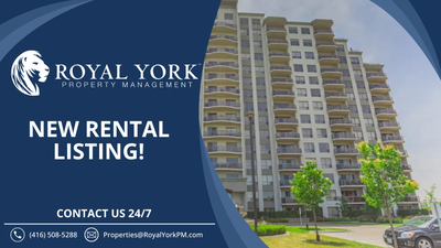 ** OPEN 24/7 - CALL: 437-561-9900 ** 1 Bedroom + Den, 1 Bathroom, Near Parks, Public Transportation,...