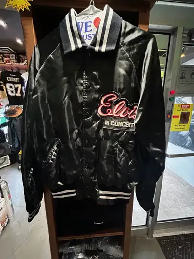 Vintage Elvis In Concert Varsity Jacket (1037673), View more