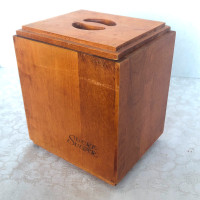Retro / Mid-Century BARIBO-MAID Wooden Sugar Canister