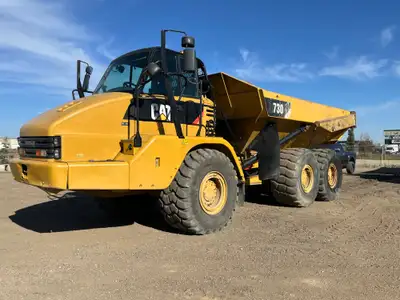 2014 Caterpillar 730 Articulated Dump Truck 8856 hours • Box Heat • Secondary Steering • Struck Capa...