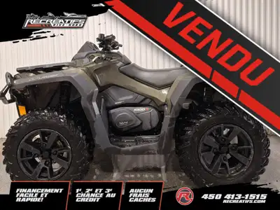 2021 Can-Am OUTLANDER 1000R Can-Am OUTLANDER 1000R SEULEMENT 2532KM!! 2021 2021 CAN-AM OUTLANDER 100...