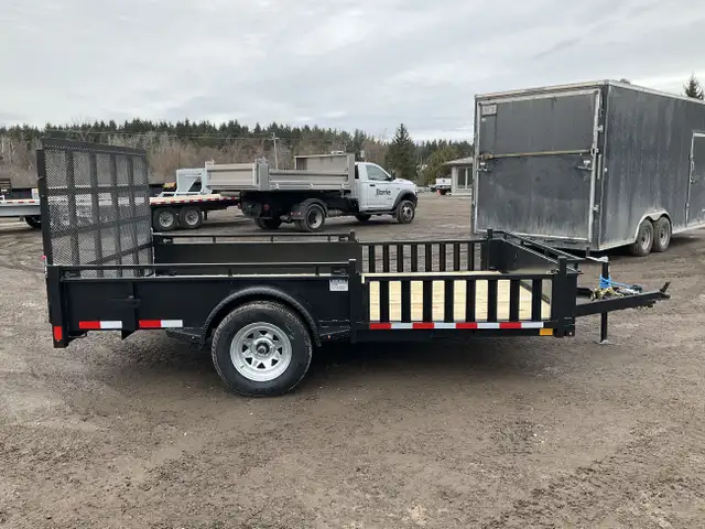 2026 CANADA TRAILERS 7x12 Utility Trailer with Side ATV Ramps in Cargo & Utility Trailers in Oakville / Halton Region - Image 3