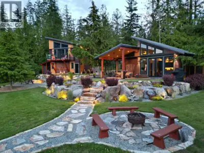 This 0.98 acre waterfront property features 125 feet of Kootenay Lake beachfront plus two recently b...