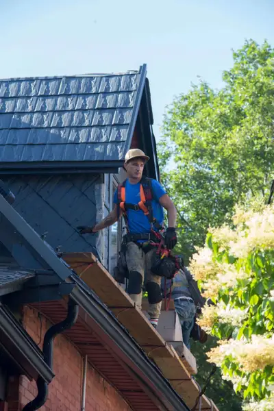 Hiring experienced metal roofers., View more
