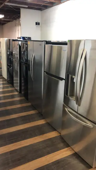 Refrigerators Sale - Used & Open Box With Warranty !!, View more