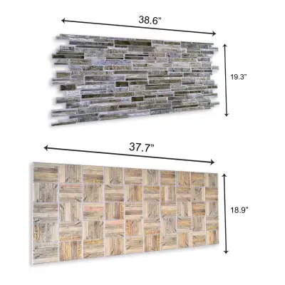 Warehouse Sale – PVC Wall Panels, Backsplashes, Stone & Wood, View more