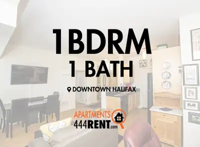 1 Bedroom Apartment Downtown Halifax September 2025
