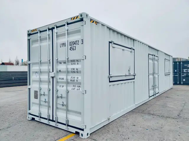 NEW CONTAINER OFFICE 40 FT MULTI DOOR 2504251 in Other in Regina - Image 4