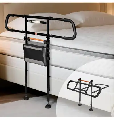 BRAND NEW - C5 Pro Bed Assist Rails for Seniors, 350LBS Stable.., View more