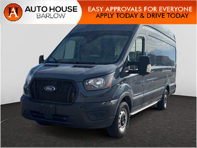2021 FORD TRANSIT CARGO VAN T-250 148 HIGH ROOF WITH 141522 KMS. WITH BACKUP CAMERA, BLUETOOTH, POWE...