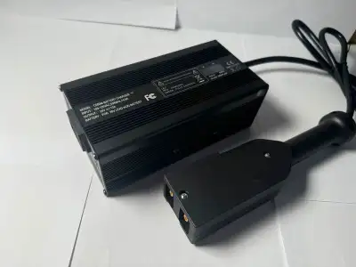 NEW 36V GOLF CART CHARGER ROUND 3 PIN CLUB CAR 2408302 SALE $169.95 EA FLAT 2 PIN EZGO TXT D STYLE 2...