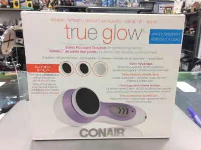 Conair True Glow Sonic FootCare Solution - BRAND NEW, View more