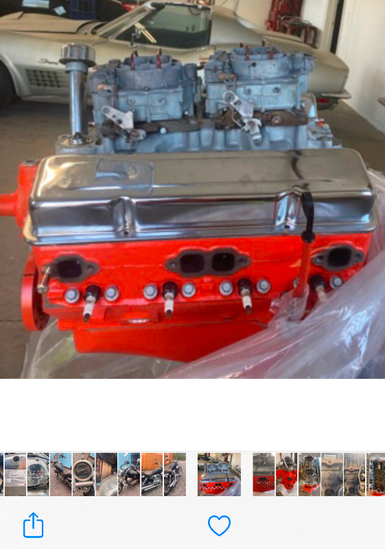 1957 Corvette Engine for sale in Engine & Engine Parts in Oshawa / Durham Region - Image 2