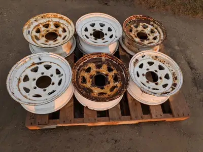 (6) Dexter 15x6 Steel Rims - 6 Bolt, 2600 lb DEXTER 017-144