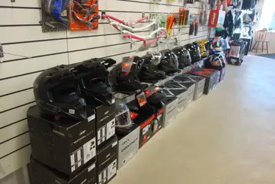 Great selection of in stock snowmobile helmets available now! CALL US AT 306-525-8366 OR COME SEE US...