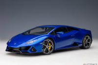 LAMBORGHINI HURACAN EVO BLU NETHUNS BLUE 1:18 BY AUTOART MODELS