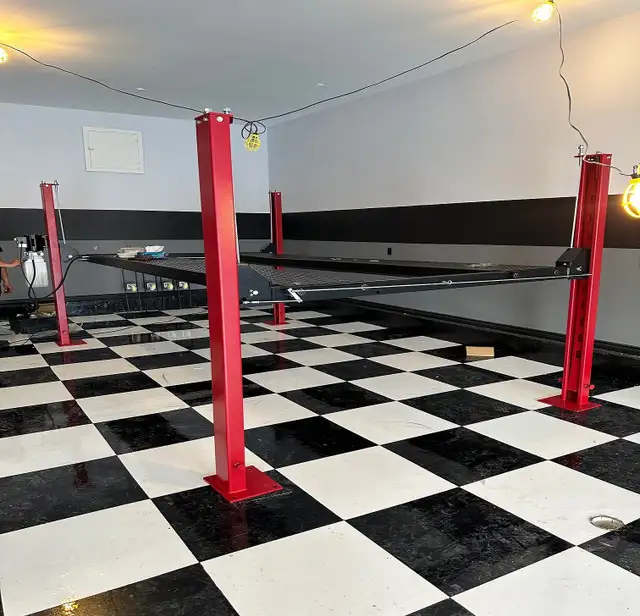 8000lbs Garage Storage Parking lift,  Four Post Parking Hoist62863735436291123