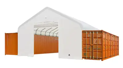 NEW 30 X 40 FT SINGLE TRUSS PVC SHELTER BUILDING 3040STC, View more