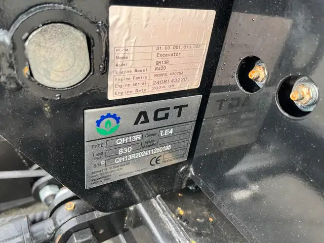 2024 agt Industrial Green QH13R Mini Excavator 420CC Gas Engine  in Heavy Equipment in Richmond - Image 41