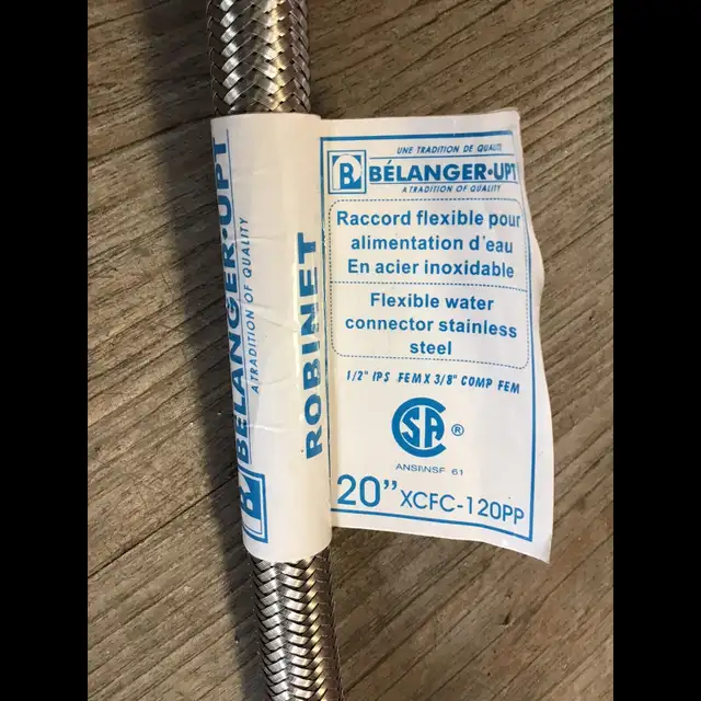 Robinet MAAX + 2 tuyaux flexibles (neuf) in Bathwares in Drummondville - Image 8