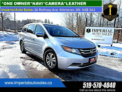 *ONE OWNER*NAVI*CAMERA*LEATHER*SUNROOF*8 PASSENGERS ======================================= 2014 HON...