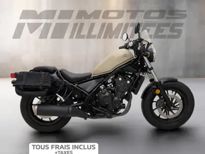 2019 honda Rebel 500 ABS Honda Rebel 500 ABS 2019 Nouveauté chez Motos Illimitées : une Honda Rebel...