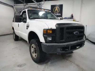 2009 FORD F 350,SUPER DUTY Came as trade in- run and driver well,reg cab,2 door ,4x4, need some body...