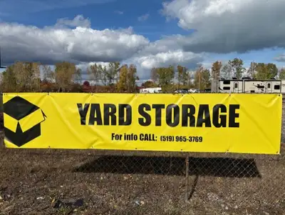 **$18/FT** **Located at 10700 Tecumseh rd E** Yard Storage Available – Secure Outdoor Space for Vehi...